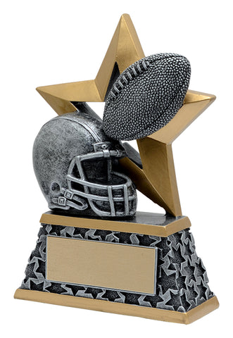 "Rockstar" Football Trophy