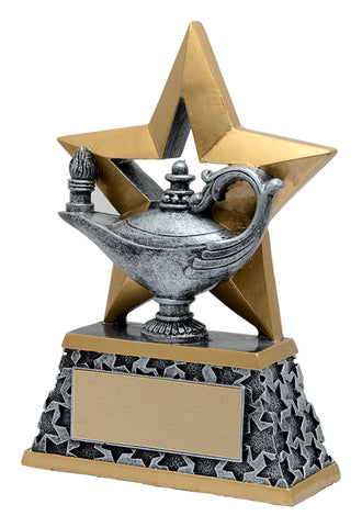 "Rockstar Knowledge" Academic Trophy