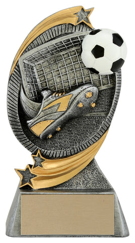 "Cyclone" Soccer Trophy