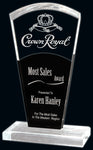 "Black & Clear Galant" Acrylic Award