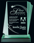 "Jade Aztec" Jade Acrylic Award