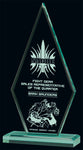 "Jade Sabre" Jade Acrylic Award