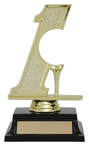 "Hole-In-One" Gold Golf Trophy