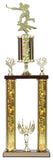 "2-Post Set - Large" Assembled Trophy