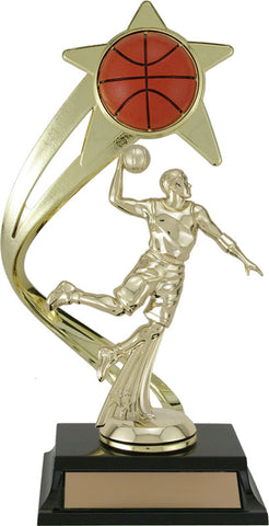 "Shooting Star" Basketball Trophy