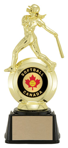"Softball" Women's First Choice 2" Holder Trophy